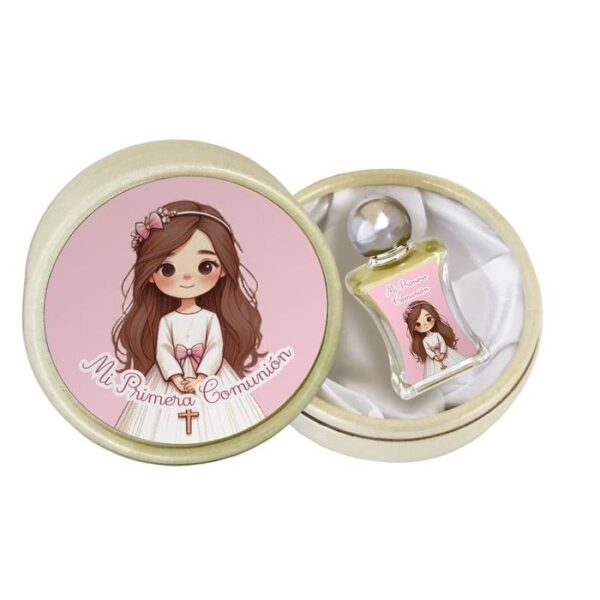 Colonia Comunión niña redonda rosario