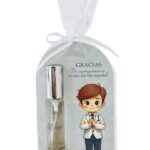 Colonia fresca Comunión niño verde