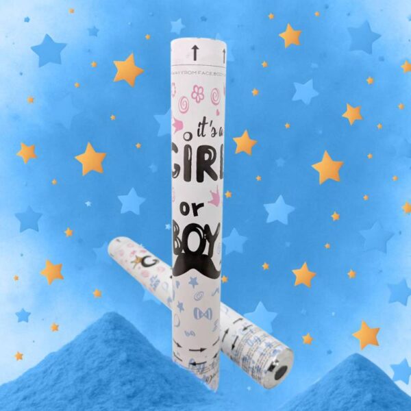 Cañon revelación de sexo azul niño