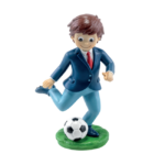 Figura tarta niño traje Comunión futbol