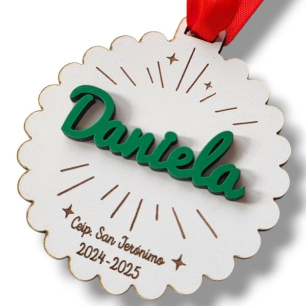 Medalla Graduación Nube